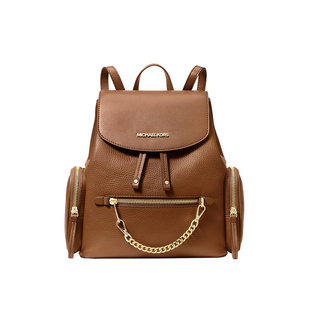 【自营】Michael KorsMK女包JET SET ITEM皮质链条双肩包中号背包