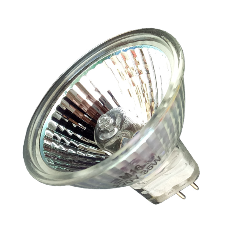 GU5.3插脚MR11卤素LED灯泡天花灯射灯筒灯220V卤钨灯杯mr16石英灯