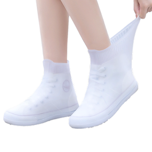 备美雨鞋女款防水防滑鞋套雨天防雨靴套加厚耐磨硅胶水鞋男款外穿