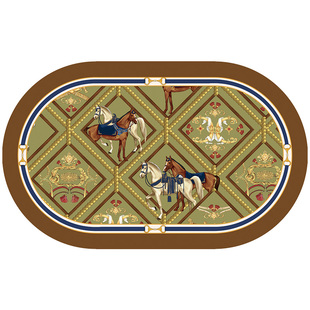 范居态度骑士餐垫美式复古马年防油免洗隔热垫高级感轻奢心驰所愿