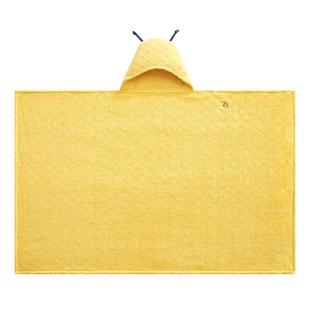 KUB可优比婴儿浴巾儿童浴袍裹巾宝宝带帽斗篷初生超软吸水洗澡巾