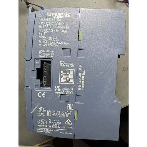 询价1200PLC26年保内6ES72141HG40-可维修