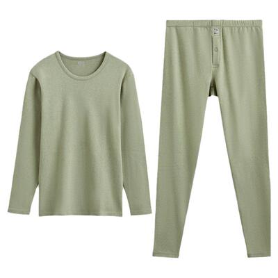 棉花糖红豆秋衣秋裤情侣