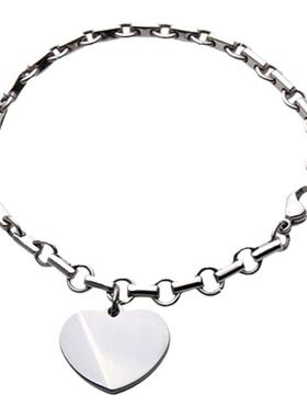 梦克拉钨金手链轻奢设计心形女