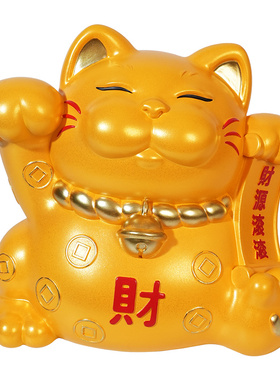 呆闷德树脂存钱罐中式店铺