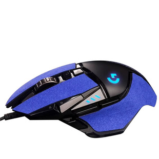 罗技G502贴纸hero有线防滑贴G502X吸汗贴无线hero侧边背贴皮肤