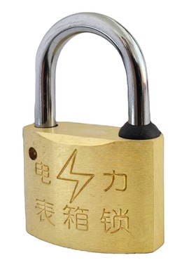 至中30mm梅花铜锁通开电力表箱锁