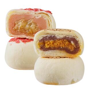 好一朵茉莉花苏式江南特色酥皮中式糕点新款零食点心小吃鲜花饼