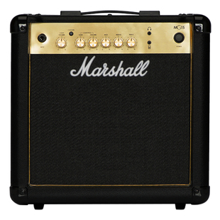 MARSHALL MG15G一体式吉他音箱15瓦简易型户外便携双通道乐器音响