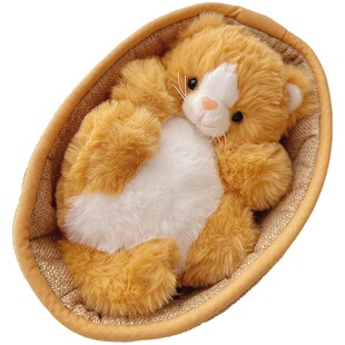 人见人爱超软猫咪安抚陪伴喵可爱玩偶公仔小奶猫儿童娃娃节日礼物