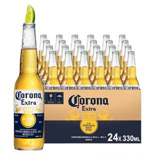 Corona/科罗娜经典特级啤酒330ml*24瓶整箱批发11.3°P墨西哥风味