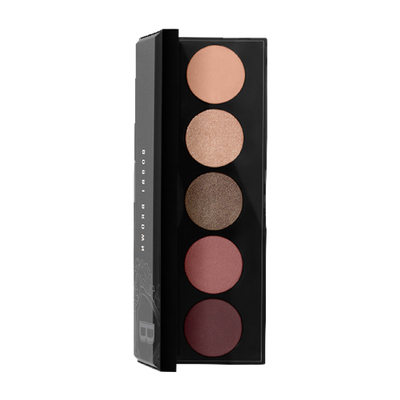 BOBBI BROWN芭比波朗裸色五色眼影盘 珠光服帖哑光修容眉粉双色