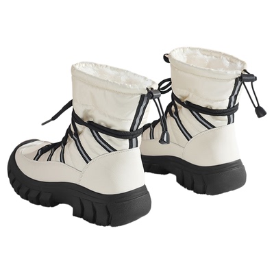 达芙妮加绒加厚雪地靴女