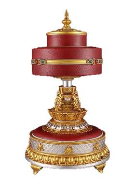 藏式民族风新款家用电动转轮摆件