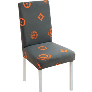 2025弹力万能通用餐桌椅子套罩四季保护防猫抓坐垫靠背家用木板凳