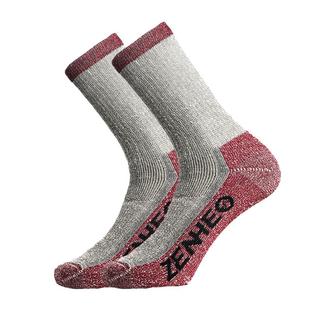 卓赫美利奴加厚羊毛袜男女户外徒步全毛圈中高帮美式复古反织工艺