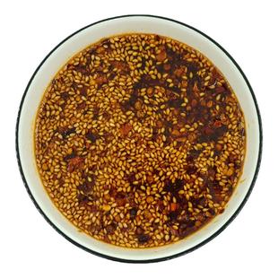 巴里汉 芝麻油辣椒 香辣油皮辣子凉拌菜调料拌面皮 瓶装260g新鲜