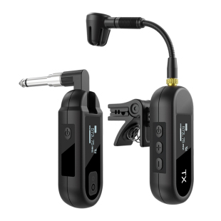 萨克斯专用无线麦克风乐器话筒唢呐二胡舞台户外音响演出拾音器