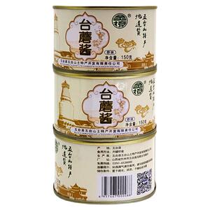 灵境台蘑酱原味香辣150g罐装五台