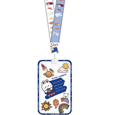 可爱学生校牌饭卡卡套胸牌校园卡