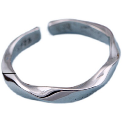 925纯银戒指女夸张999足银日韩