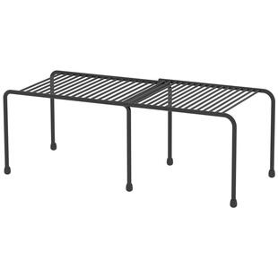 橱柜内分层置物架桌面角架可伸缩厨房台面柜子隔板盘碗碟收纳支架