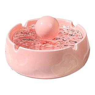 高级感带盖子防飞灰烟缸创意可爱办公室陶瓷烟灰缸家用客厅装饰品