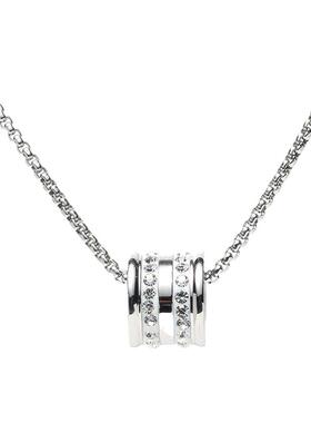 DAP钻小蛮气质时来运转项链情侣