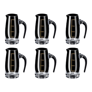 分酒器白酒家用100ml商用饭店洋酒扎壶酒盅高端高档玻璃酒具套装