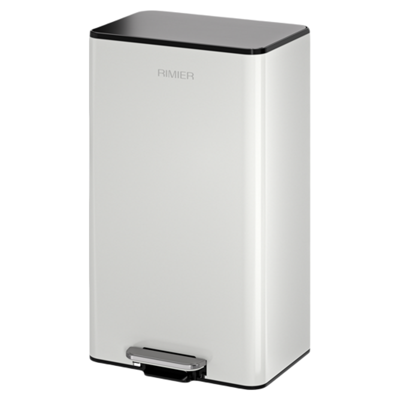 客厅垃圾桶2025新款极简静音缓降家用不锈钢带盖脚踏式卧室垃圾筒