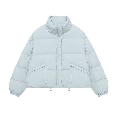 2025新款短款立领小个子羽绒服女秋冬季巨好看冬装面包服加厚外套