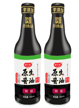 黄花园500ml*2特级酿造酱油豆油