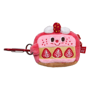 朴坊 日本GLADEE毛绒耳机包可爱AirPods pro保护套可挂件收纳香蕉苹果汉堡草莓蛋糕饼干花生兔子情侣生日礼物