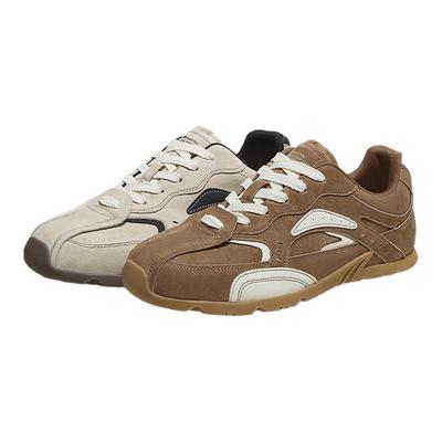 百思图新款男士复古德训鞋