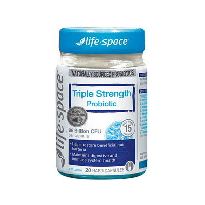 life space成人益生菌3倍960亿广谱益生菌养护肠道健康20/30粒