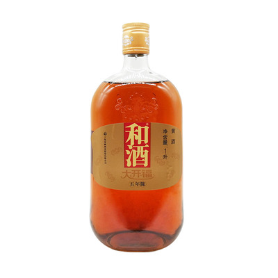和酒大开福五年陈黄酒1000ml上海