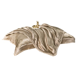 富安娜家纺真丝枕套桑蚕丝双面真丝枕头套单人枕芯枕巾（礼盒装）