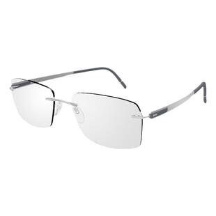 Silhouette诗乐眼镜架 方框无框钛架近视眼镜框商务男女可配 5555