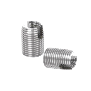 包邮螺纹护套不锈钢开槽302型螺纹衬套自攻螺套M2M2.5M3M4M5M6M20