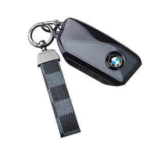 适用于宝马钥匙套新款X5/X3/X1车iX1高级7系735li扣i5/X6/X7/i7壳