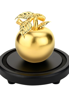 金箔苹果摆件送女友闺蜜生日礼物