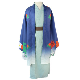三只猫夏目贵志cos和服浴衣动漫全套本子夏目友人帐cos服女装现货