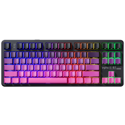 英菲克K87机械键盘无线蓝牙三模