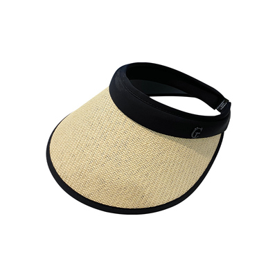 春夏季ins潮流草编空顶帽女包邮