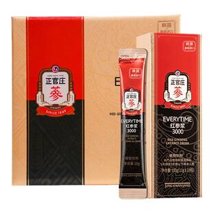 正官庄韩国原装进口人参5年根红参浆浓缩液100ml植物饮品旗舰店