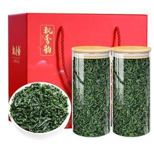 飘香韵 茶叶礼盒装 2A小叶苦丁茶青山绿水500g年货送礼送长辈