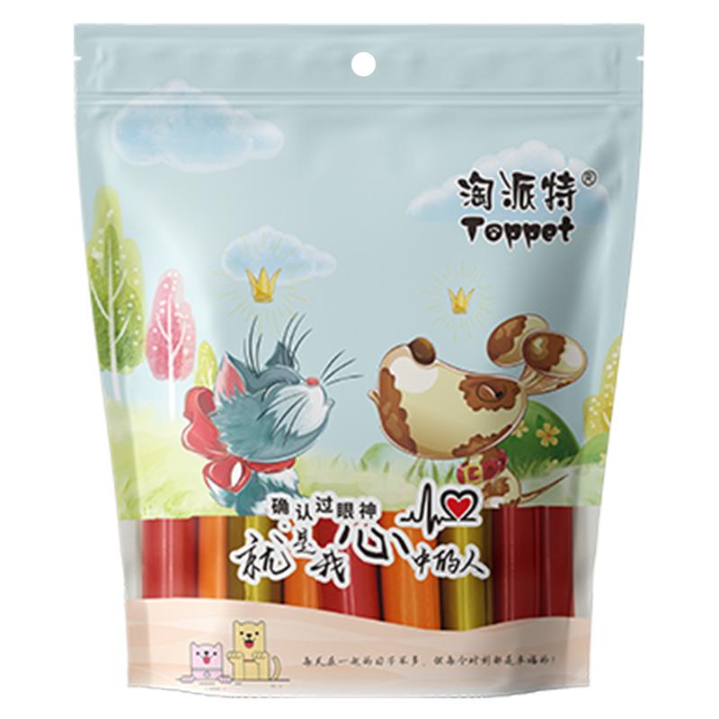 淘派特狗狗火腿肠三种口味