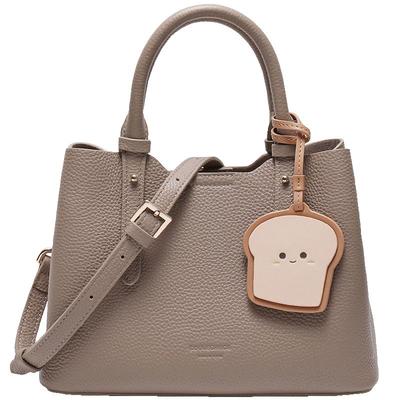 百丽新款婚包真皮托特包