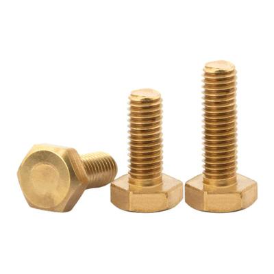 【厂家直销】黄铜外六角螺丝