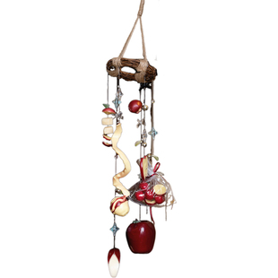 春华秋实｜苹果元素风铃礼物手工挂件新年挂饰房间装饰diy材料包